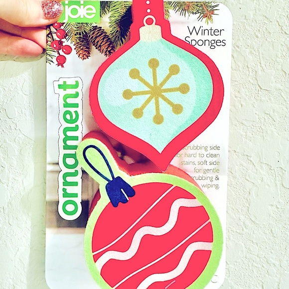 JOlE Winter Ornament 2-Pack Sponge Set - Picture 2 of 2